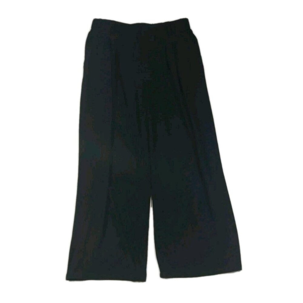 Wide Leg Black Women's Pants - Classic Comfortable Style
